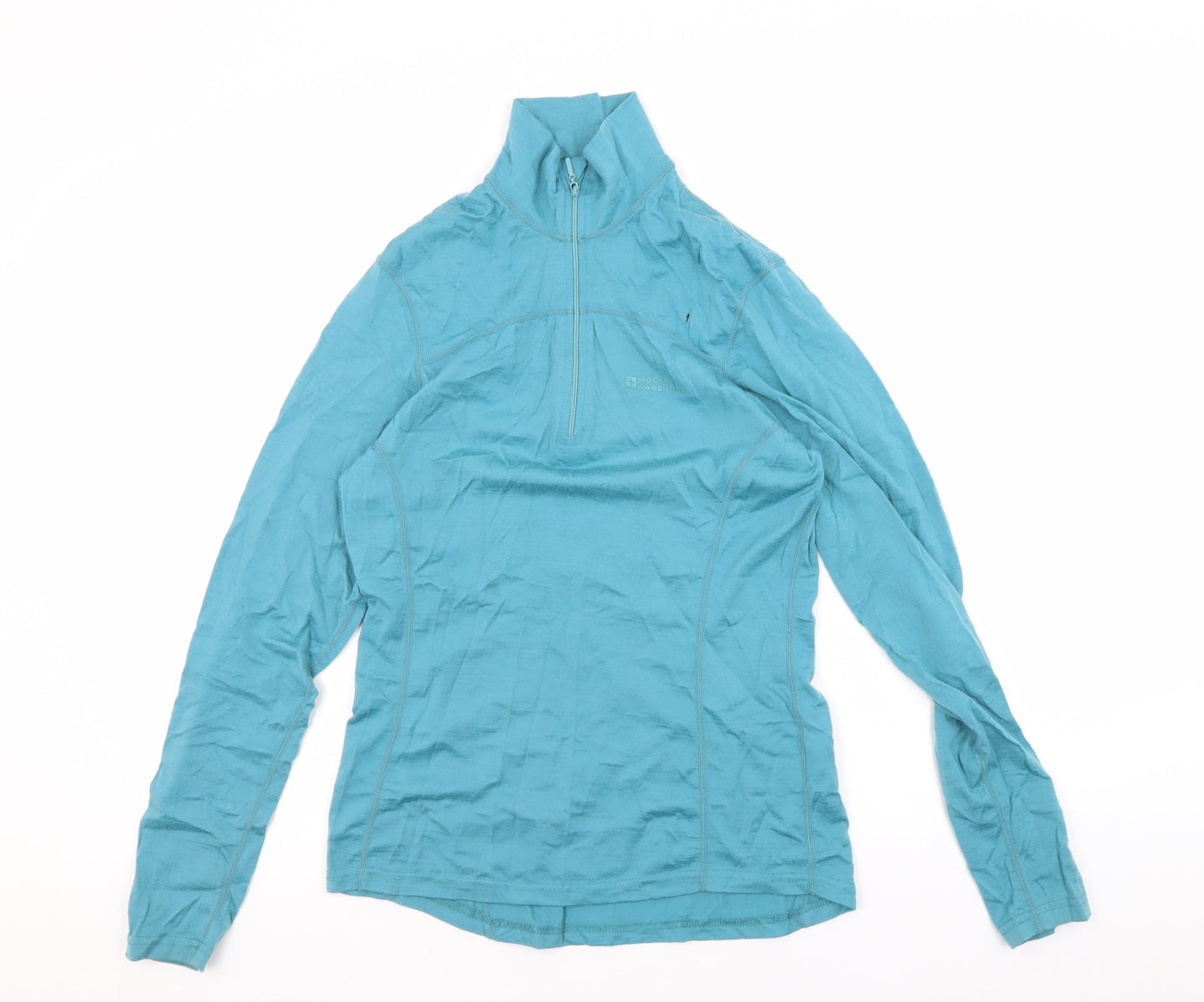 Mountain Warehouse Women's Blue Henley Sweatshirt
