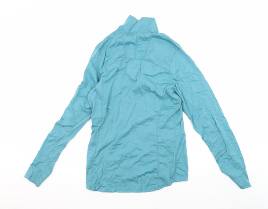 Mountain Warehouse Women's Blue Henley Sweatshirt