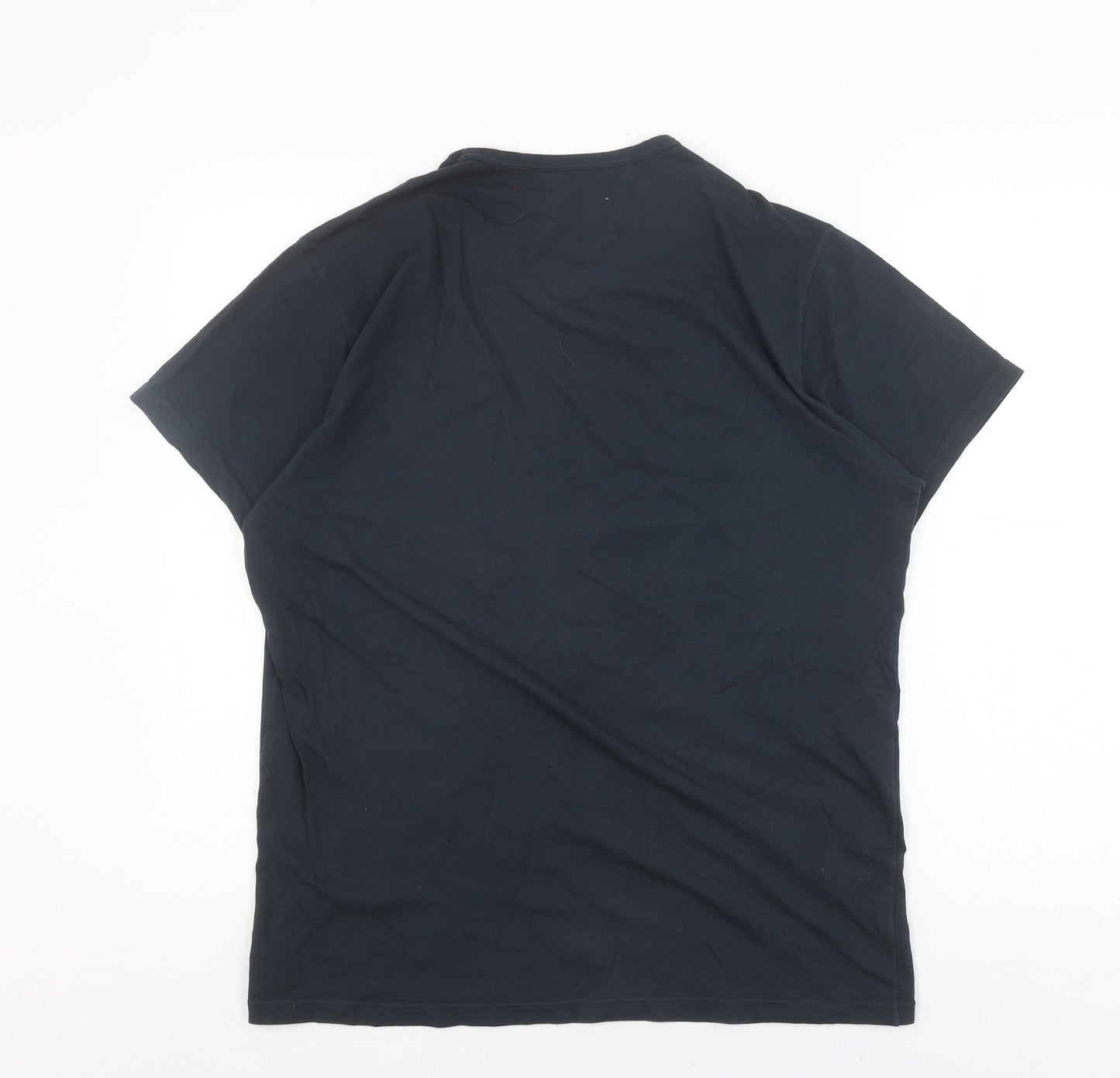 Emporio Armani Men's Black XL Slim Fit T-Shirt