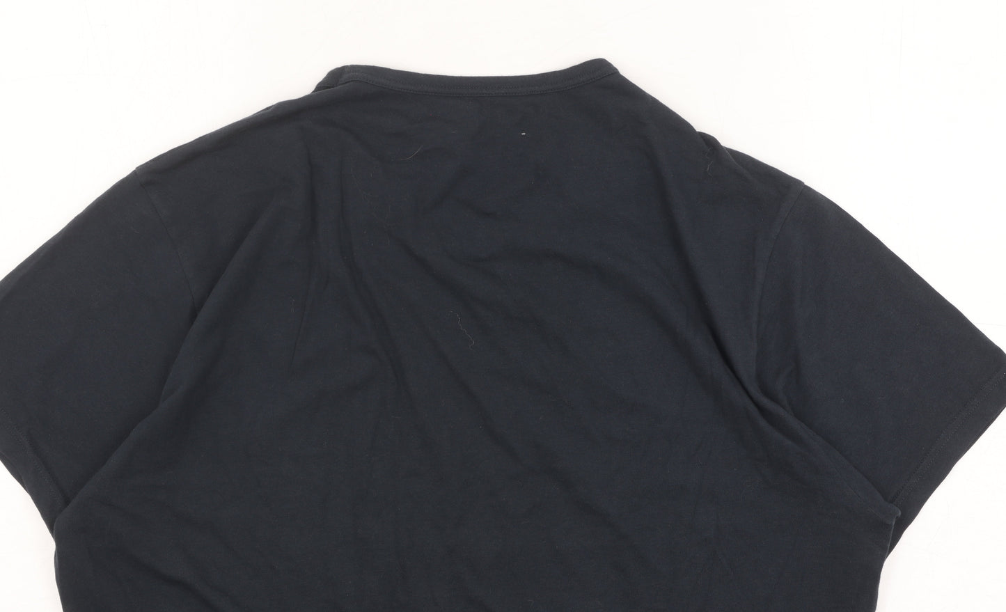 Emporio Armani Men's Black XL Slim Fit T-Shirt