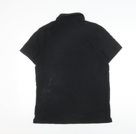 Banana Republic Men's Black L Polo T-Shirt