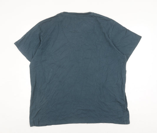 Bon Prix Men's Blue XL Crew Neck T-Shirt