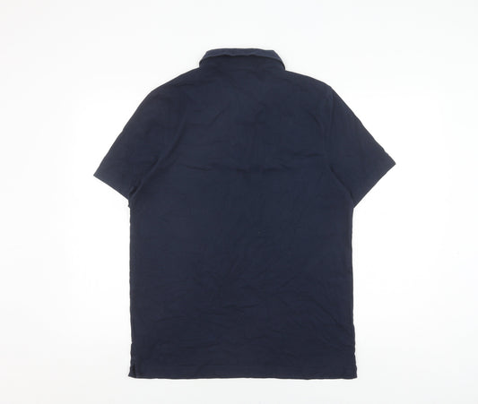 Michael Kors Blue Polo Shirt for Unisex Adults