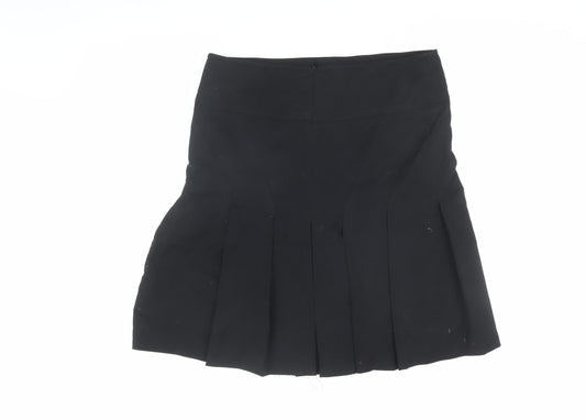 French Connection Women's Black Pleated Skirt Size 12