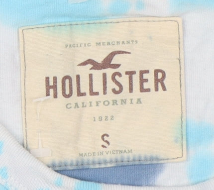 Hollister Men's Multicoloured Tie-Dye T-Shirt S