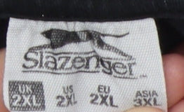 Slazenger Men's Black 2XL Sleeveless T-Shirt