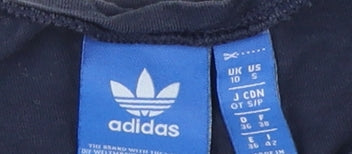 Adidas Women's Blue Casual Crew Neck T-Shirt Size 10