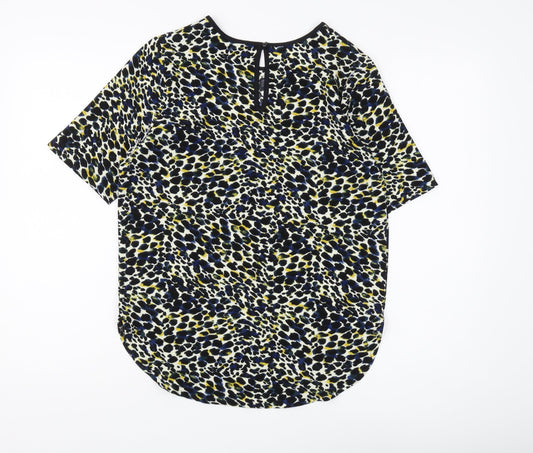 Womens UK Size 8 Therapy Multicoloured Polyester Blend Blouse