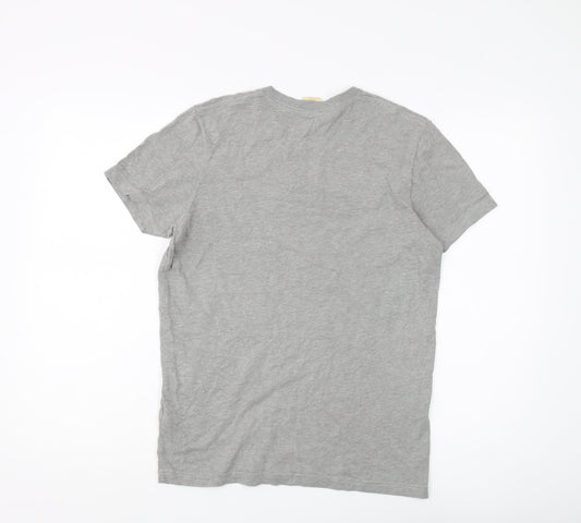 Hollister Men's Grey S T-Shirt