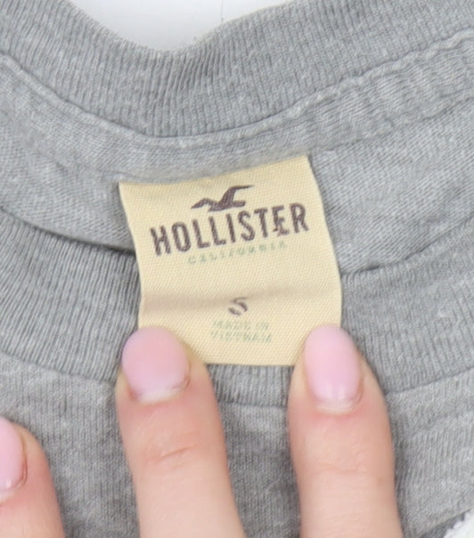 Hollister Men's Grey S T-Shirt