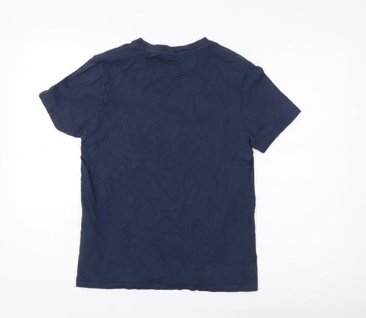 Levi's Unisex Blue Cotton Basic T-Shirt S