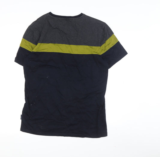 Mens UK Size L Ted Baker Multicoloured Cotton T-Shirt