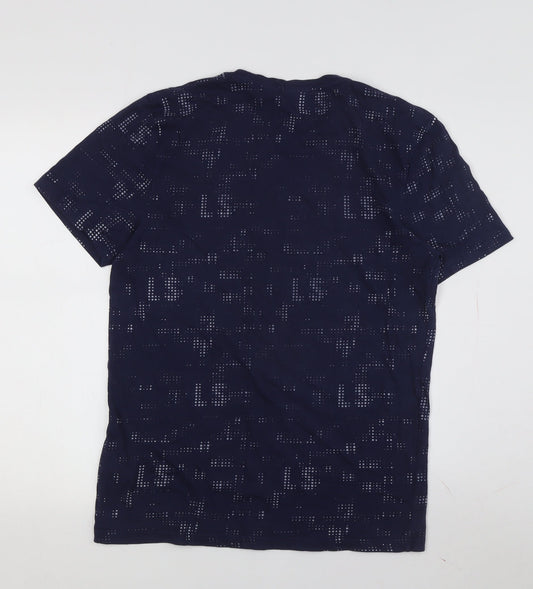 Lyle & Scott Men's Blue Graphic Print T-Shirt M
