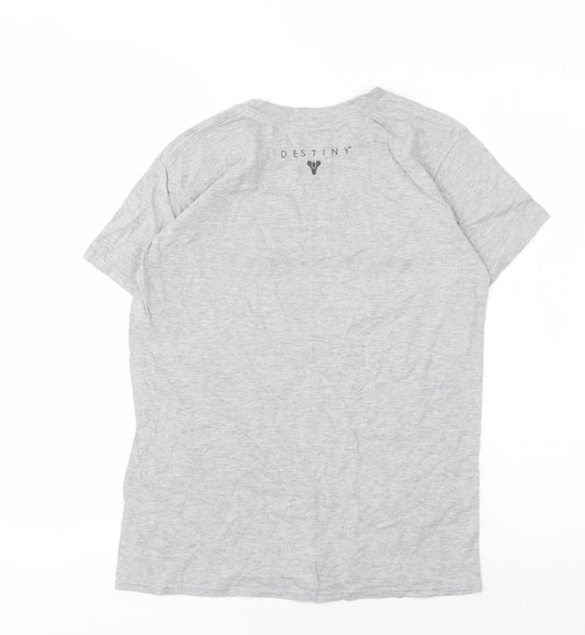 Bungie Men's Grey Destiny Graphic T-Shirt, Size S