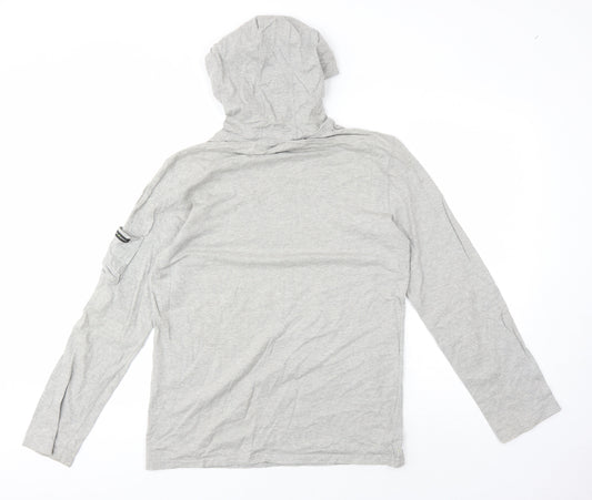 DKNY Jeans Men’s Grey Pullover Hoodie M