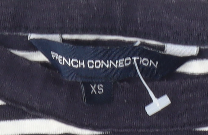 French Connection Women's Multicolour XS 3/4 Sleeve T-Shirt