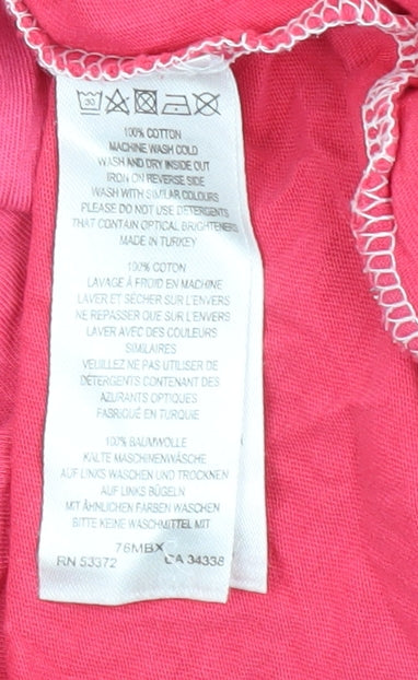 French Connection Pink Women's T-Shirt L