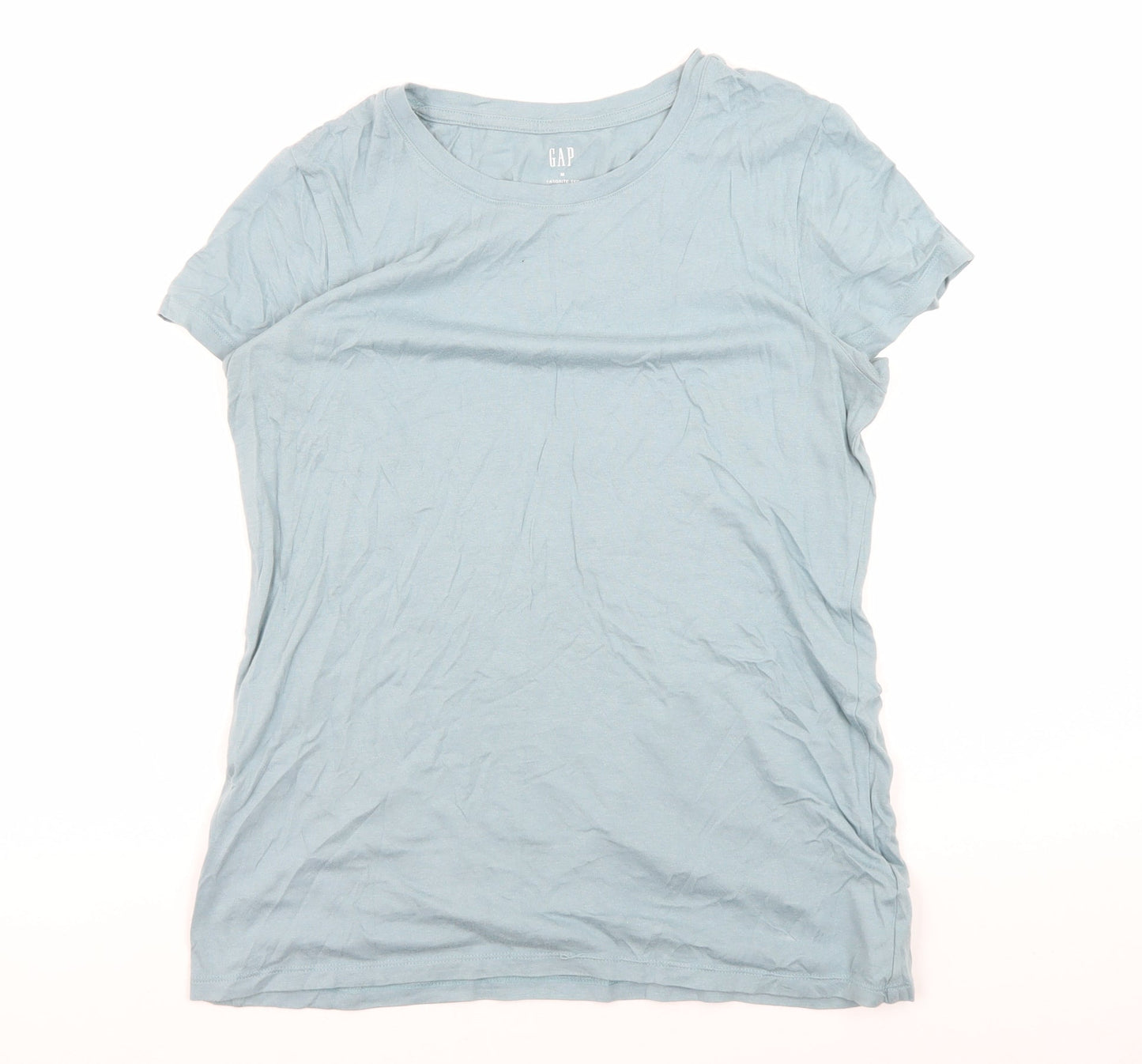 GAP Women's Blue Basic Tee M