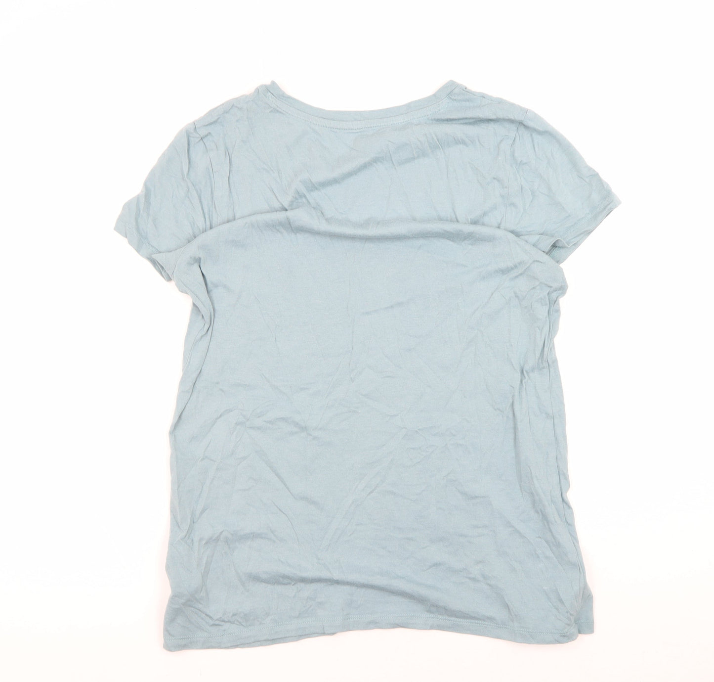GAP Women's Blue Basic Tee M