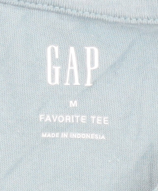 GAP Women's Blue Basic Tee M