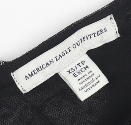 American Eagle Women’s Black Lace Camisole - XS