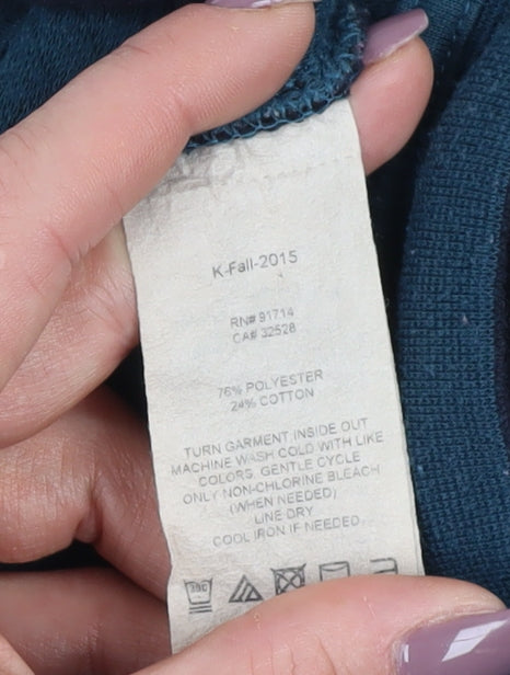 Armani Exchange Men's Black Full Zip Hoodie M