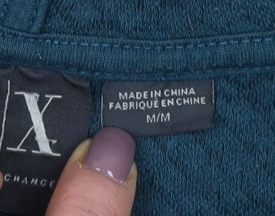 Armani Exchange Men's Black Full Zip Hoodie M