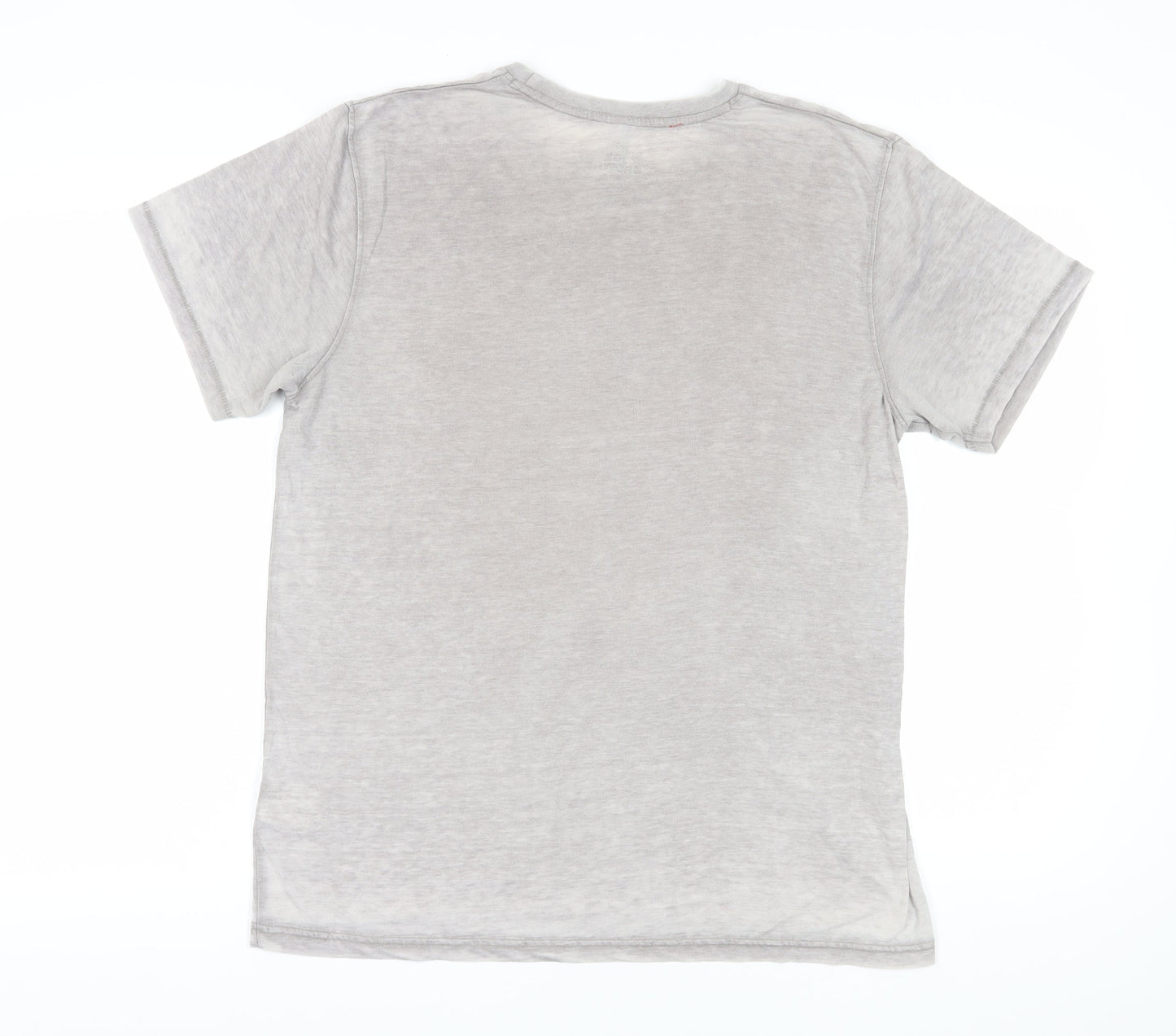 Joe Browns Grey Motorcycle T-Shirt Unisex L