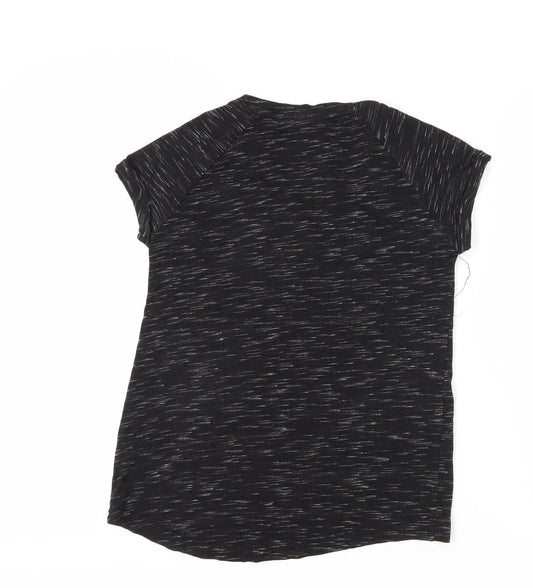 Harry Potter Women's Black Graphic T-Shirt, Size 8