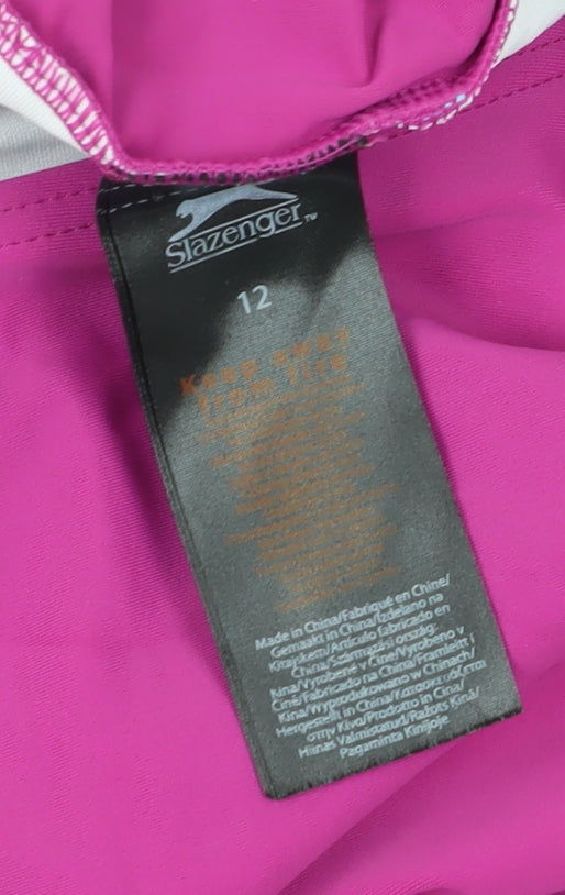 Slazenger Women's Pink Camisole Tank Top - Size 12