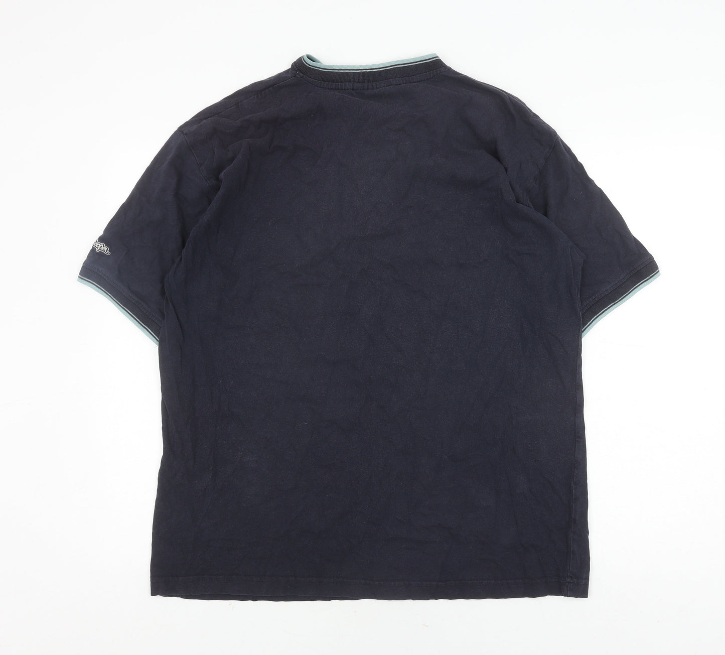 Lee Cooper Men's Black V-Neck T-Shirt M