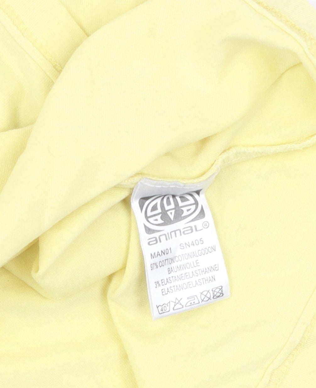 Animal Women's Yellow Short Sleeve Beach T-Shirt