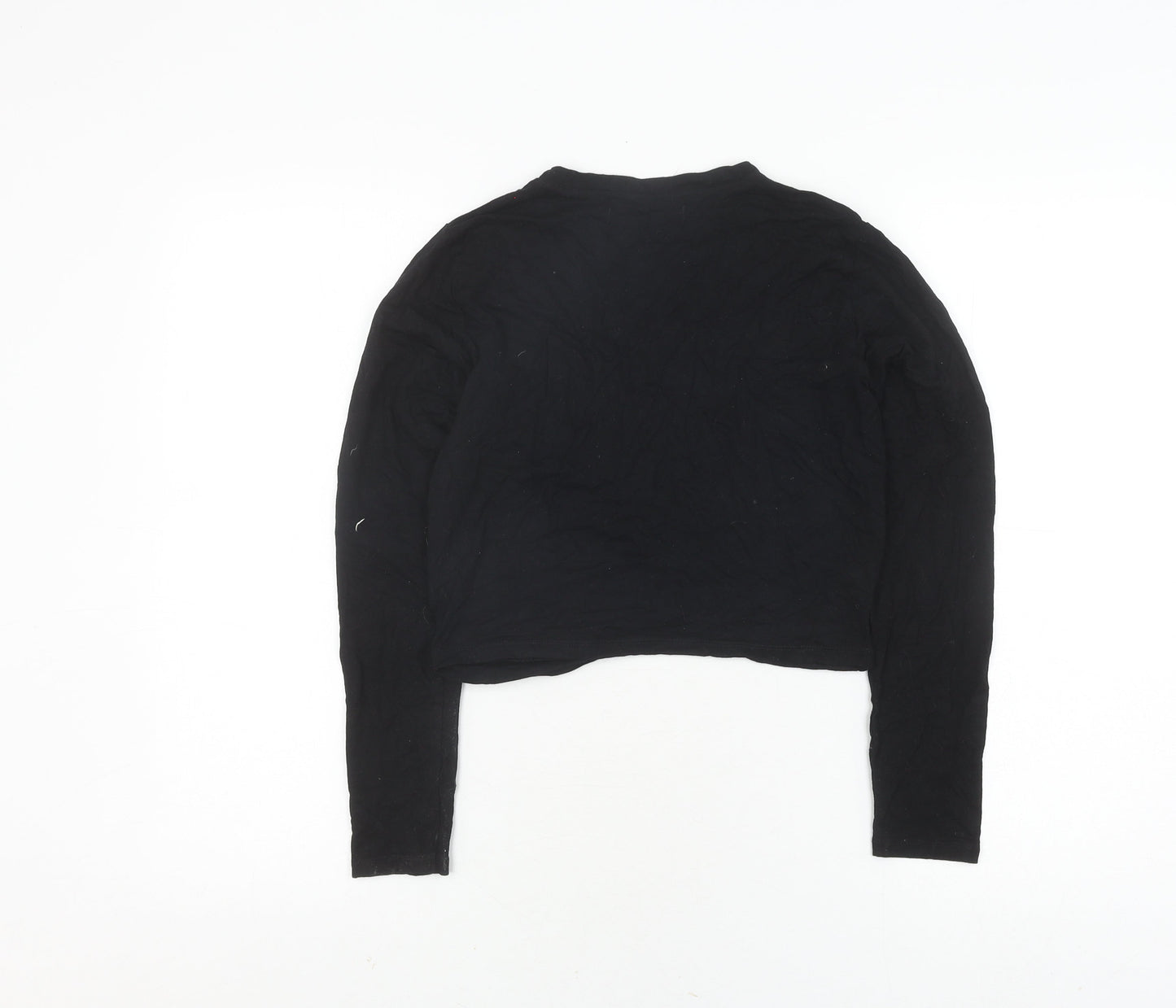 Threadbare Women's Black Long Sleeve Top, Size 10