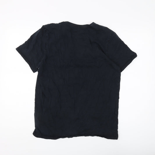 Nike Men's Black XL Athletic Fit T-Shirt