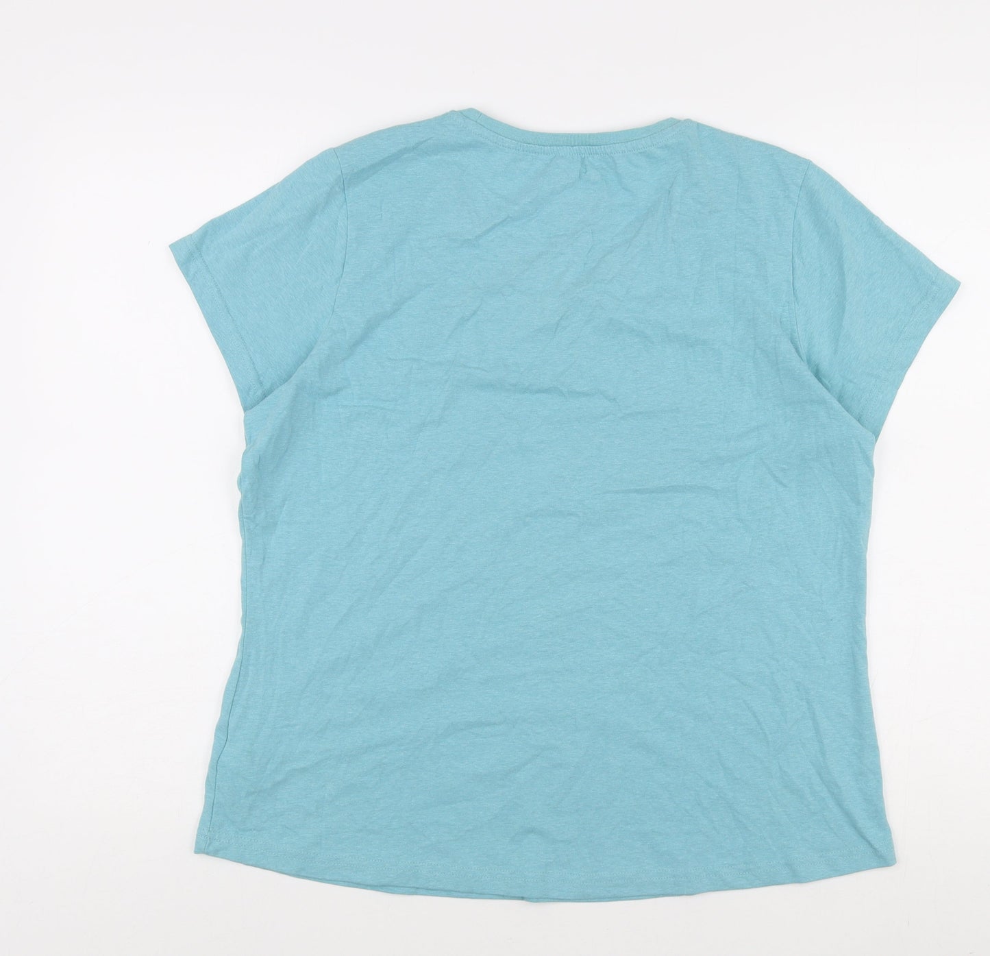 Mountain Warehouse Unisex Blue T-Shirt Size 14