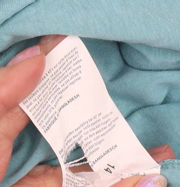 Mountain Warehouse Unisex Blue T-Shirt Size 14