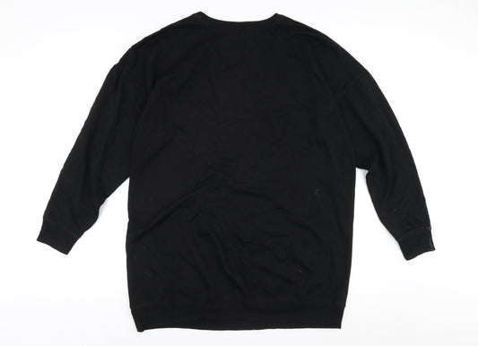 Disney Women's Black Pullover Sweatshirt S