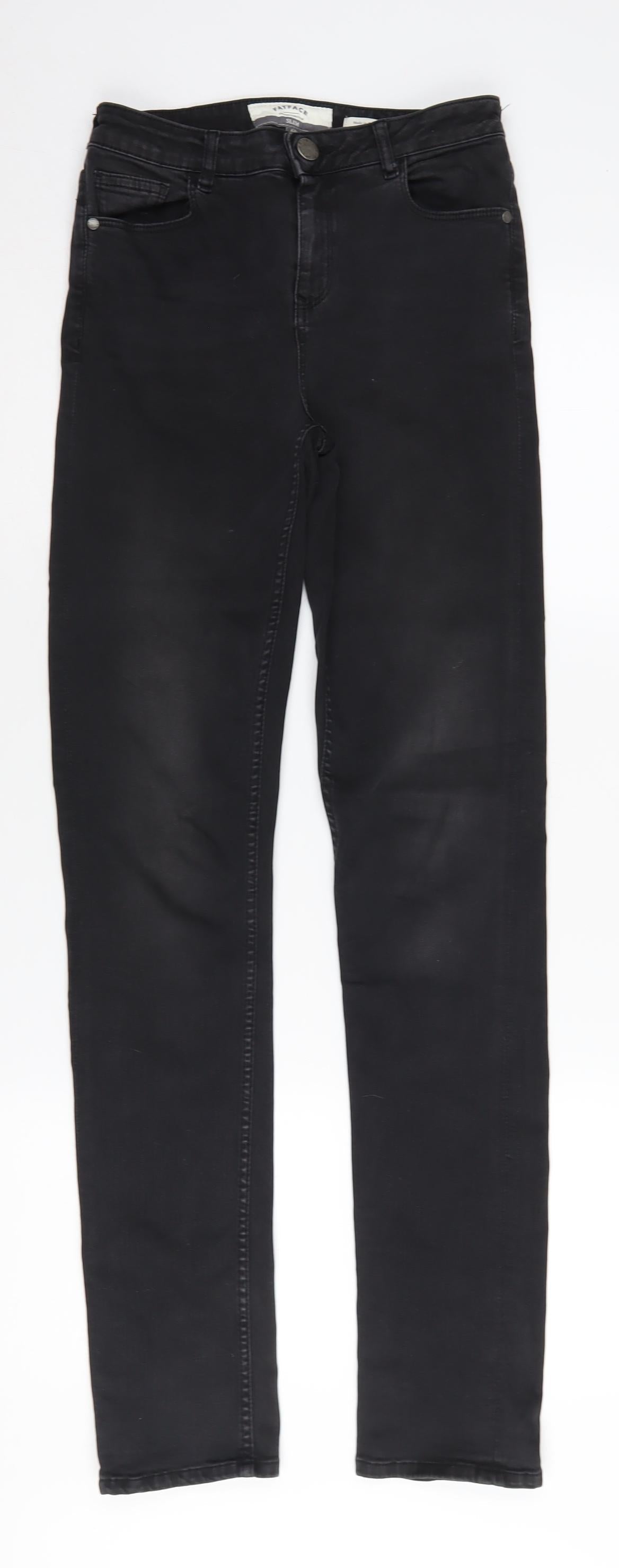 FatFace Women's Black Skinny Jeans Size 6 Slim Fit