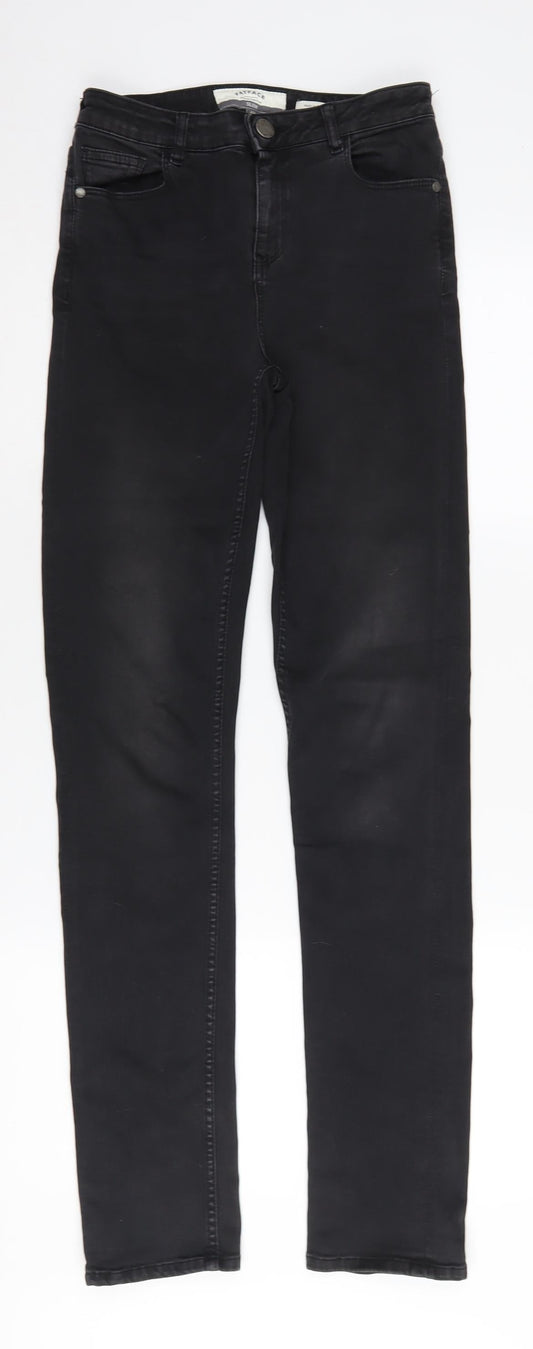 FatFace Women's Black Skinny Jeans Size 6 Slim Fit