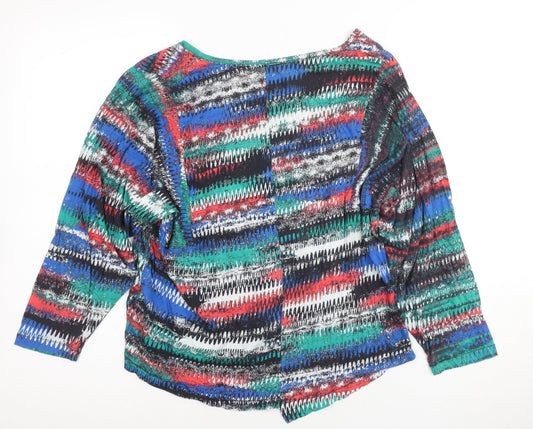 Quiksilver Unisex Multicoloured Geometric T-Shirt M