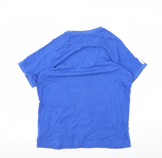 Adidas Boys Blue T-Shirt Sports Classic 13-14 Years