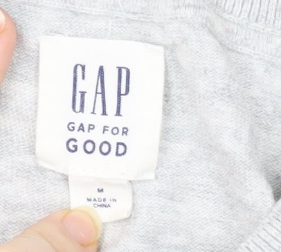 Gap Men's Grey Pullover Jumper M