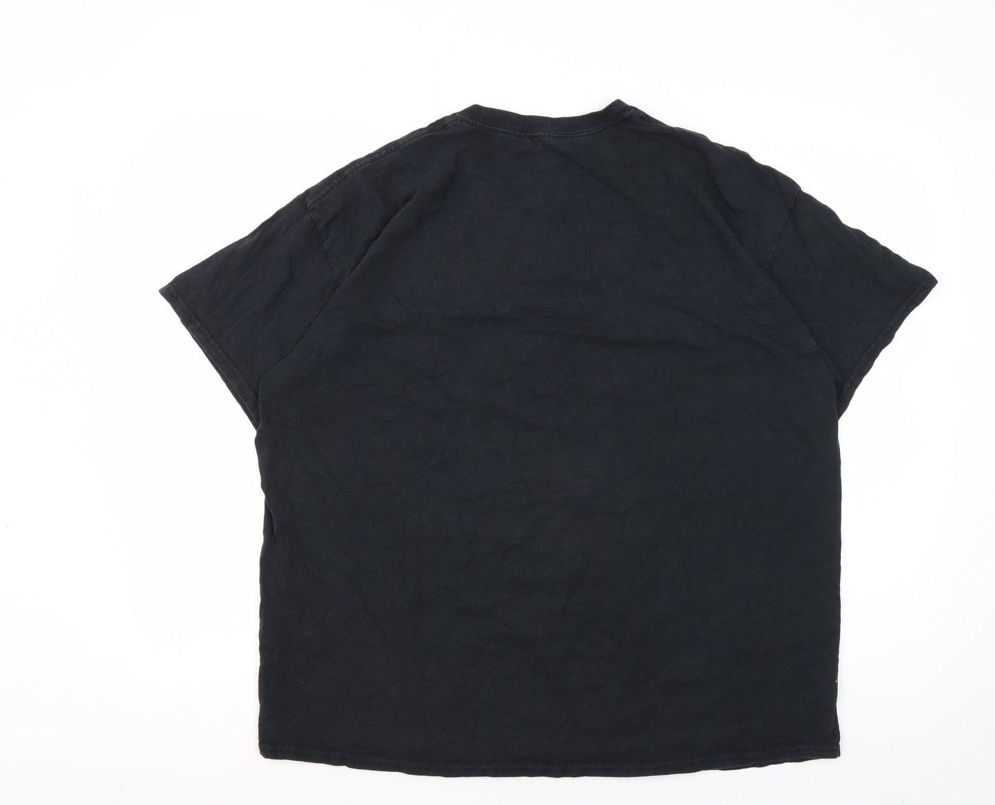 Superman Men's XL Black Graphic T-Shirt