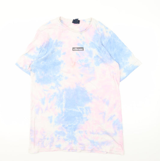 Ellesse Unisex Multicoloured Tie-Dye T-Shirt S