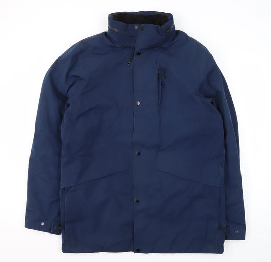 Craghoppers Men’s Blue Parka Jacket M Waterproof