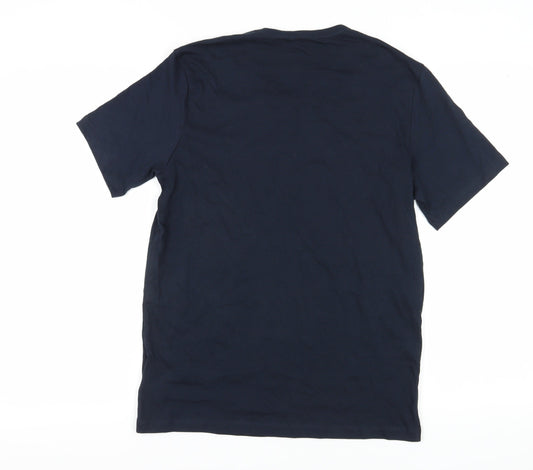 Boss Men's Blue Short Sleeve T-Shirt - Size L
