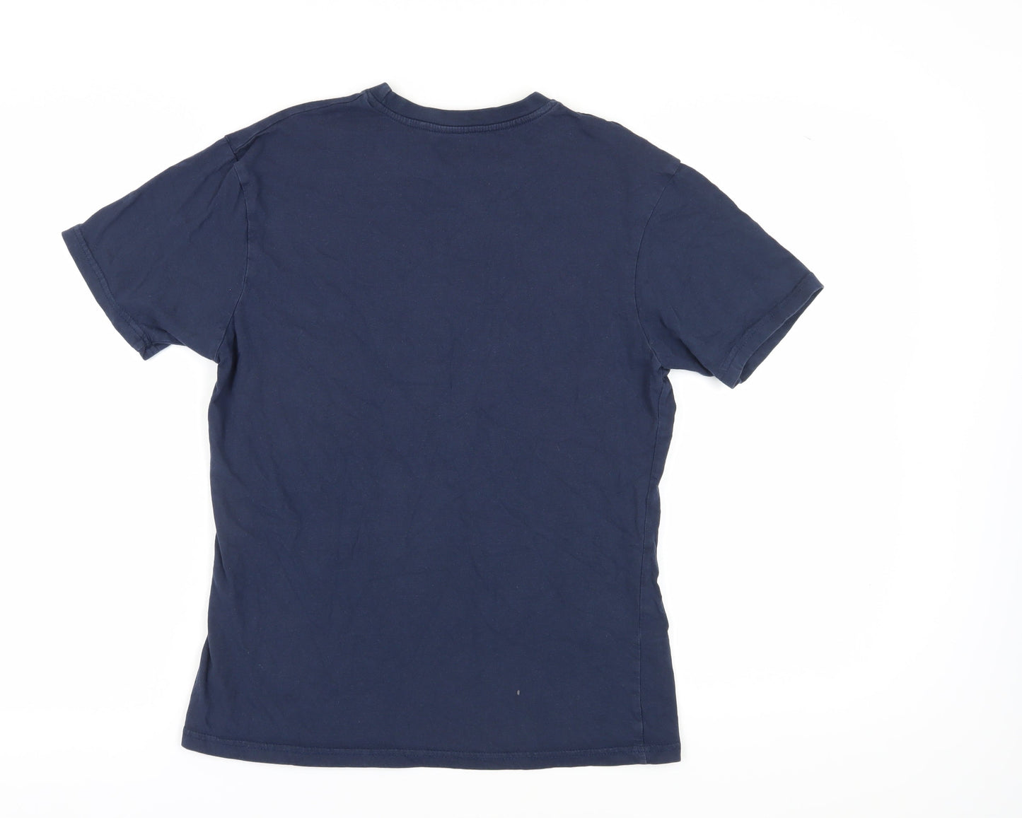 McKenzie Women's Blue Crew Neck T-Shirt Size 8