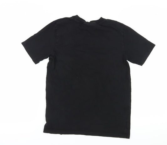 Fila Women's Black Cotton T-Shirt S