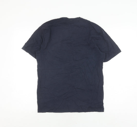 Penguin Men’s Blue Graphic Print T-Shirt - Size S