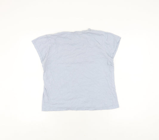 Disney Women's Blue M T-Shirt Bear Hugs Casual